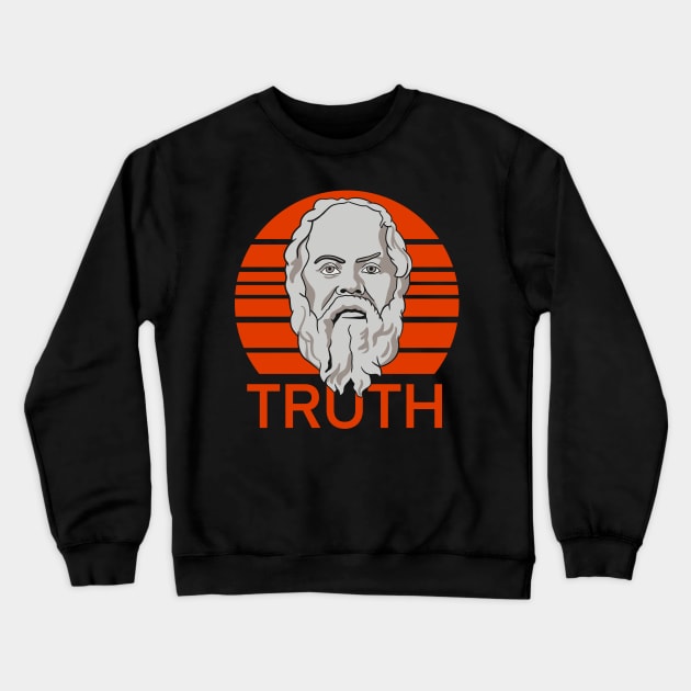 Socrates - Vintage Sunrise Edition Crewneck Sweatshirt by isstgeschichte